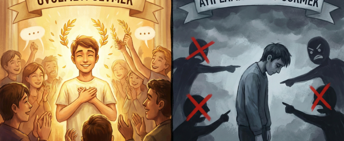 ÖVÜLMEYİ SEVMEK ve AYIPLAMAYI KÖTÜ GÖRMEK